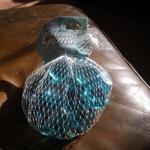 Glass Gems Dome Vase Filler Decorative Beads Marble Pebbles Stones Craft Decor